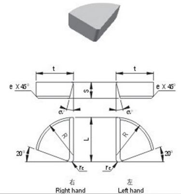 A210焊接刀片_优质硬质合金数控刀片